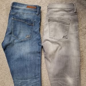Express leggings jeans (2 pairs) Sz 6